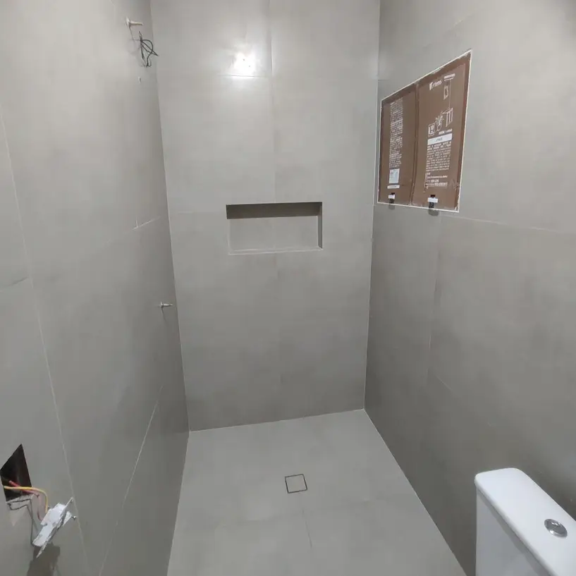 Banheiro com nicho: depois da obra