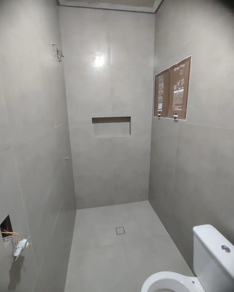 Banheiro com nicho: depois da obra